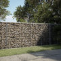 Voir la diapositive 1 : VIDAXL Panier gabion avec couvercle 200x50x100 cm fer galvanise