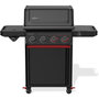 Voir la diapositive 1 : Weber Barbecue gaz Gaz Spirit EPX-435R Stealth, sur chariot, 5 brûleurs dont 1 latéral, surface de cuisson 61 x 45