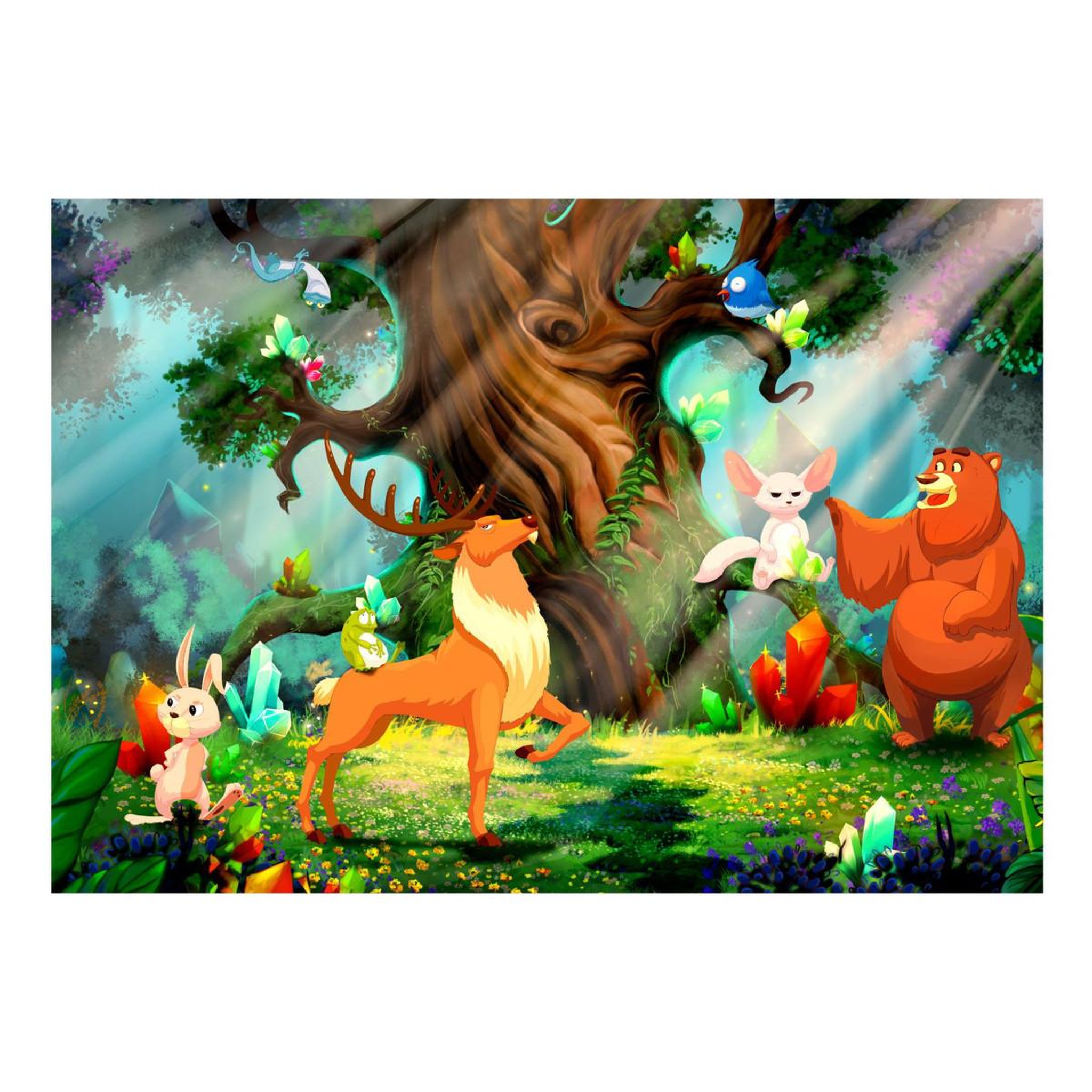 Voir la diapositive 2 : Paris Prix Papier peint  bear & friends