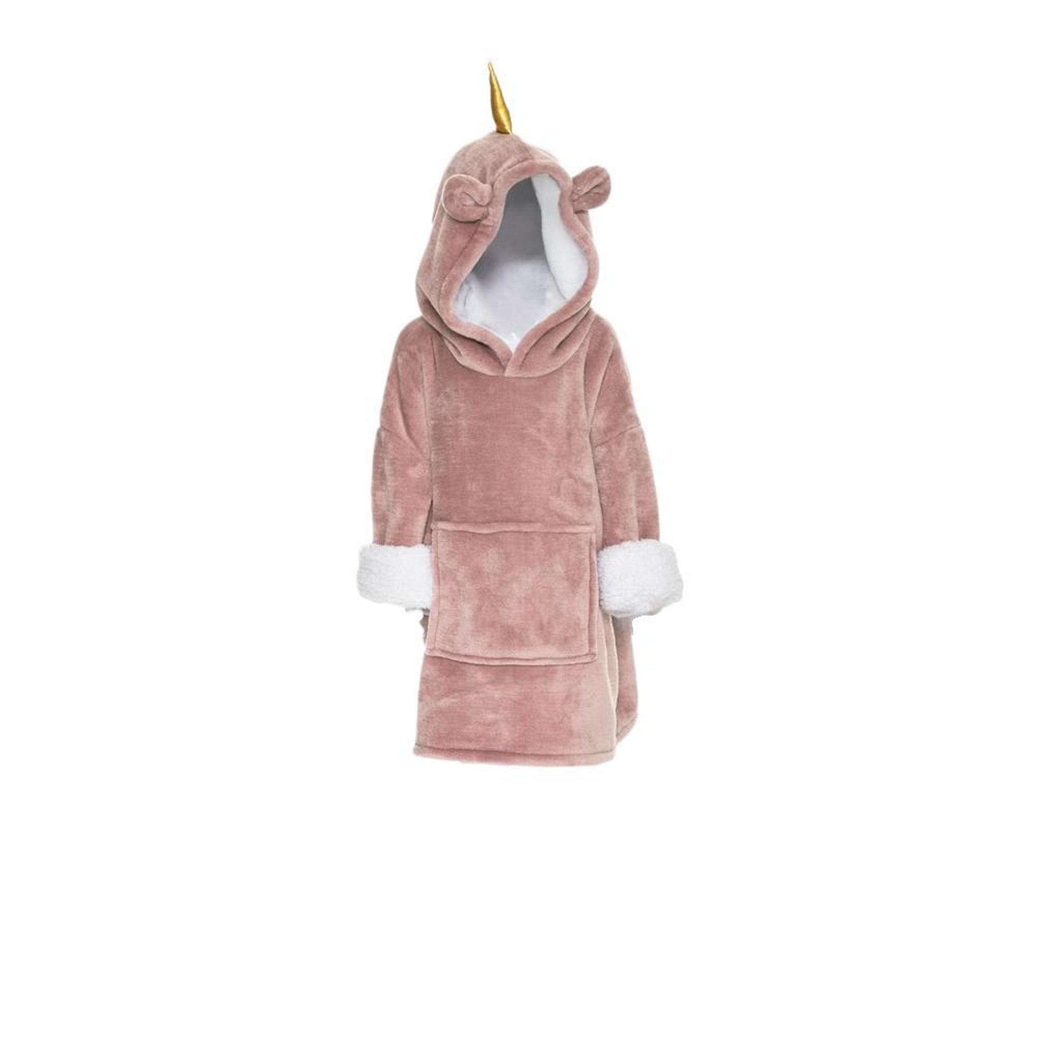 Voir la diapositive 5 : ATMOSPHERA Sweat Plaid Rose Enfant Atmosphera Licorne 3-10 Ans