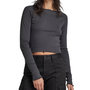 Voir la diapositive 1 : G-Star Raw T shirt Manches longues  Femme G Star Cropped Baby Sis Raglan