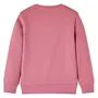 VIDAXL Sweatshirt pour enfants velours patchwork framboise 128