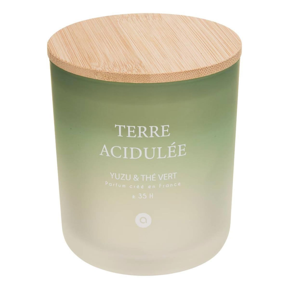 ATMOSPHERA Bougie Parfumée en Verre  Sana  255g Terre Acidulée