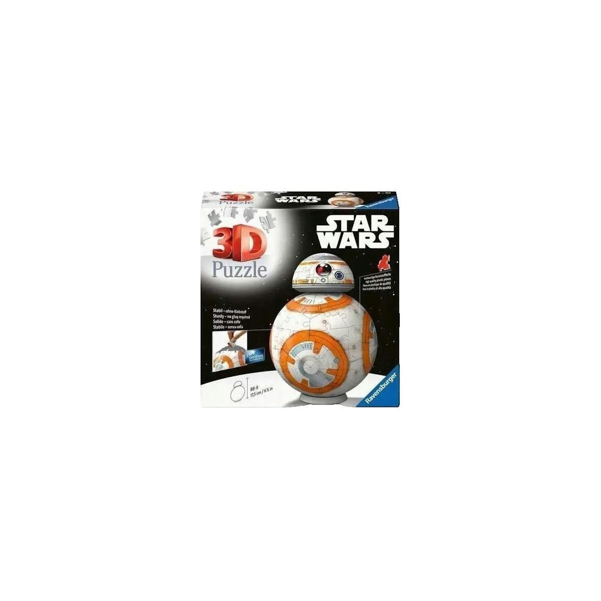 RAVENSBURGER Puzzle 3D Ravensburger BB-8 Star Wars