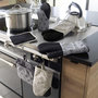 Voir la diapositive 3 : Paris Prix Gant de Cuisine Ambidextre  Adam  30cm Anthracite