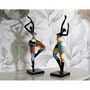 Voir la diapositive 6 : Paris Prix Statuette Femme Danseuse  Rubic  38cm Multicolore