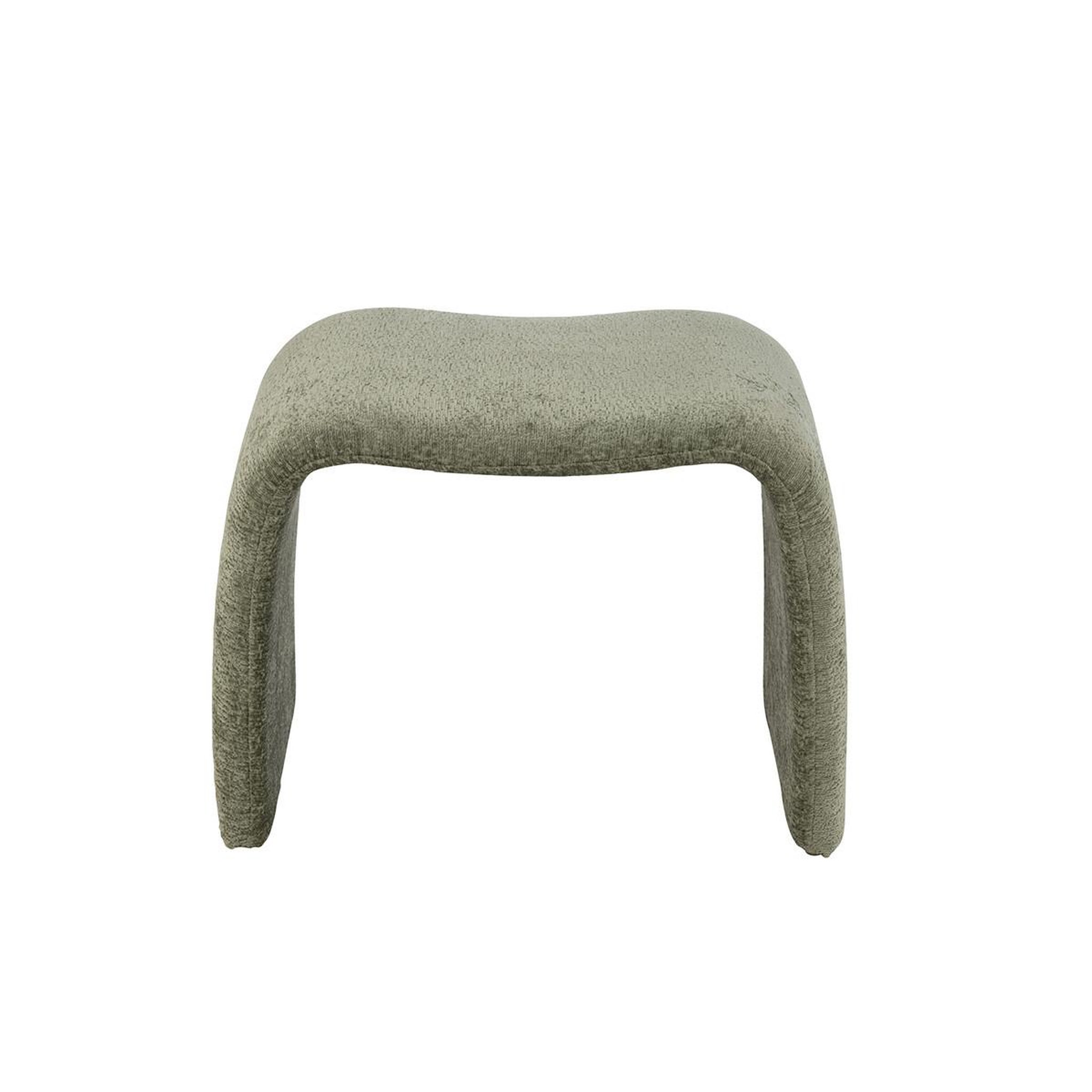 Voir la diapositive 2 : J-LINE Pouf design  anise  61cm vert menthe