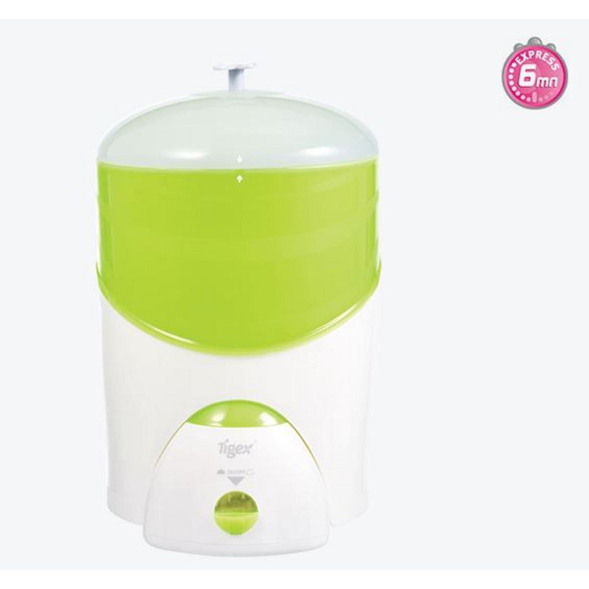 TIGEX Stérilisateur express 6 minutes pour 8 biberons