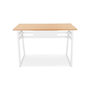 Voir la diapositive 5 : Paris Prix Table de Bar Scandinave  Javier  150cm Blanc
