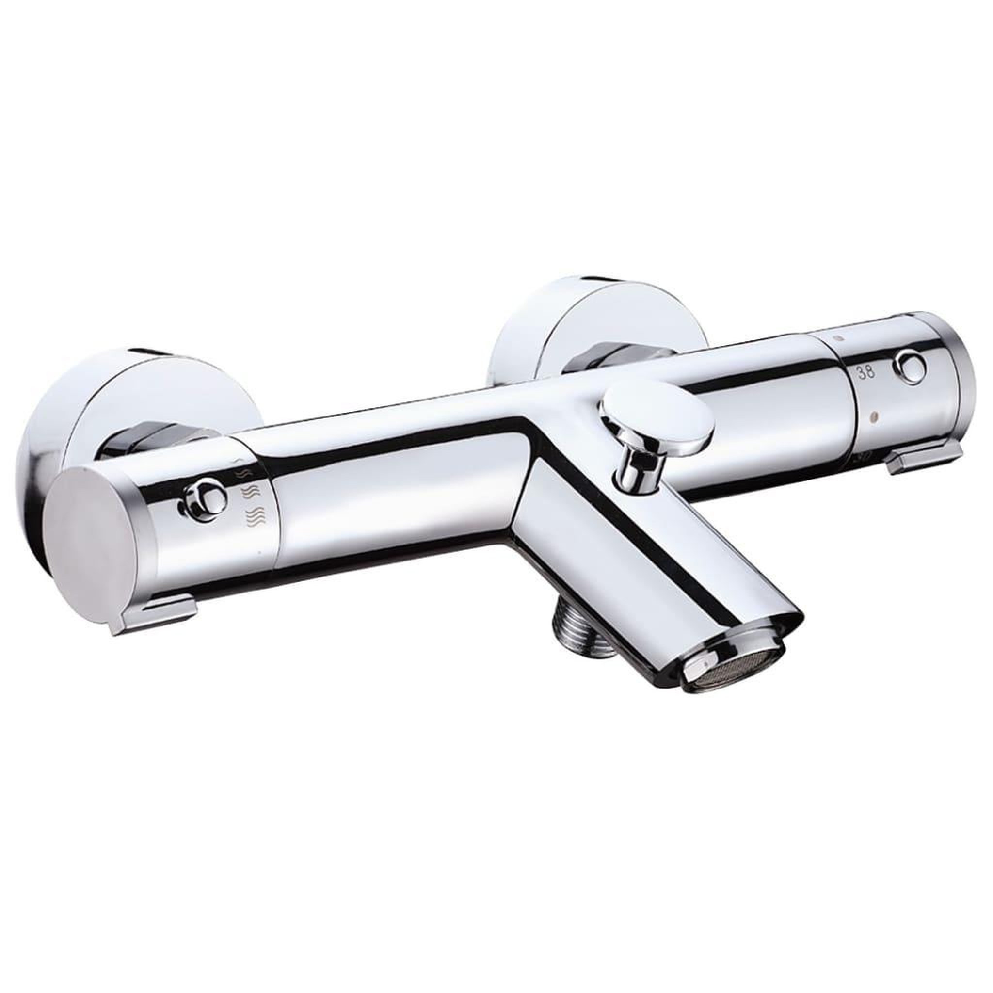 Voir la diapositive 1 : SCHUTTE SCHÜTTE Mitigeur de douche thermostatique LONDON