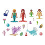 Voir la diapositive 2 : PLAYMOBIL 71469 Famille de sirènes starter pack