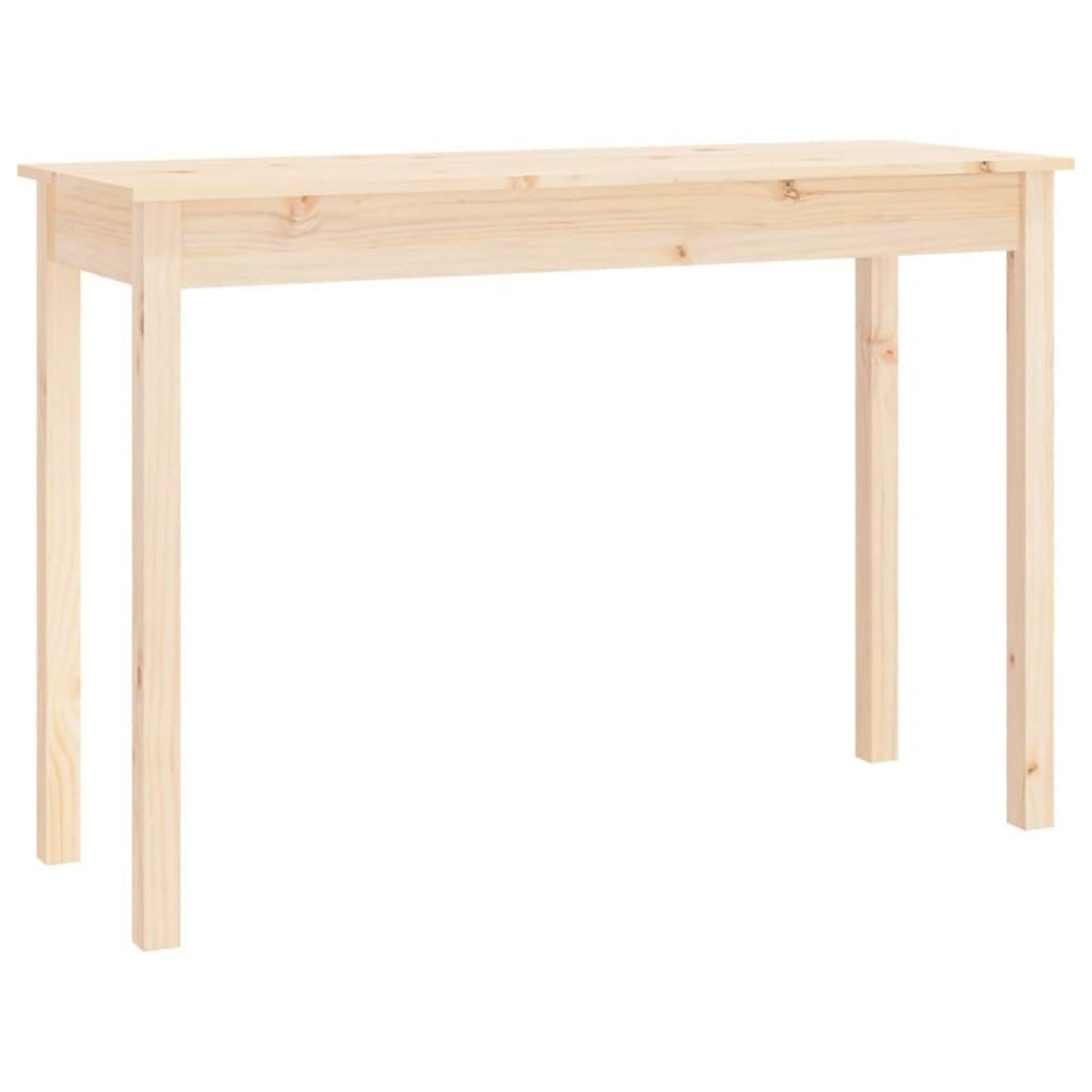 VIDAXL Table console 110x40x75 cm Bois massif de pin