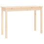 Voir la diapositive 2 : VIDAXL Table console 110x40x75 cm Bois massif de pin