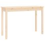 Voir la diapositive 2 : VIDAXL Table console 110x40x75 cm Bois massif de pin