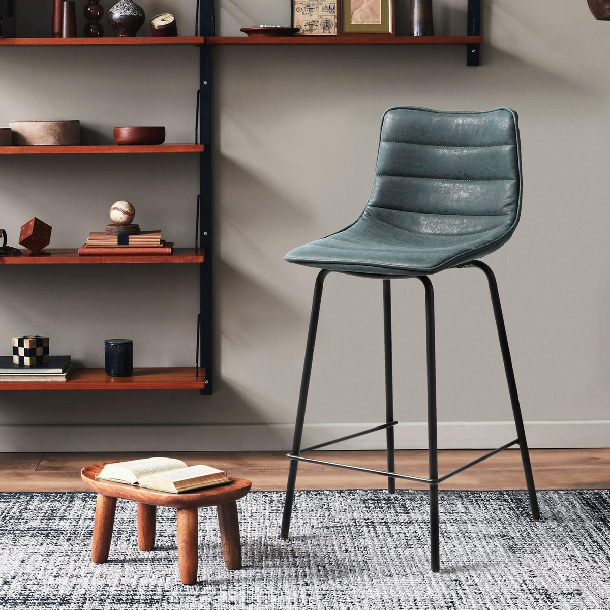 DIVERS Tabouret de bar industriel Brooklyn