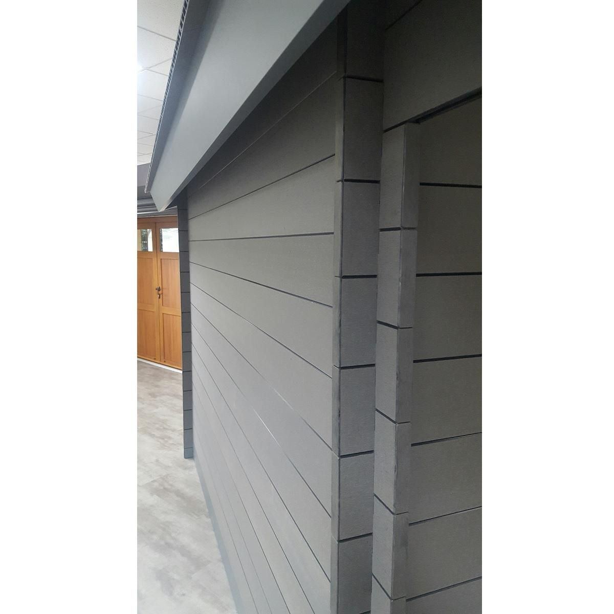 GREEN OUTSIDE Abri de jardin bois - Toit plat - 14,3m² - COLO