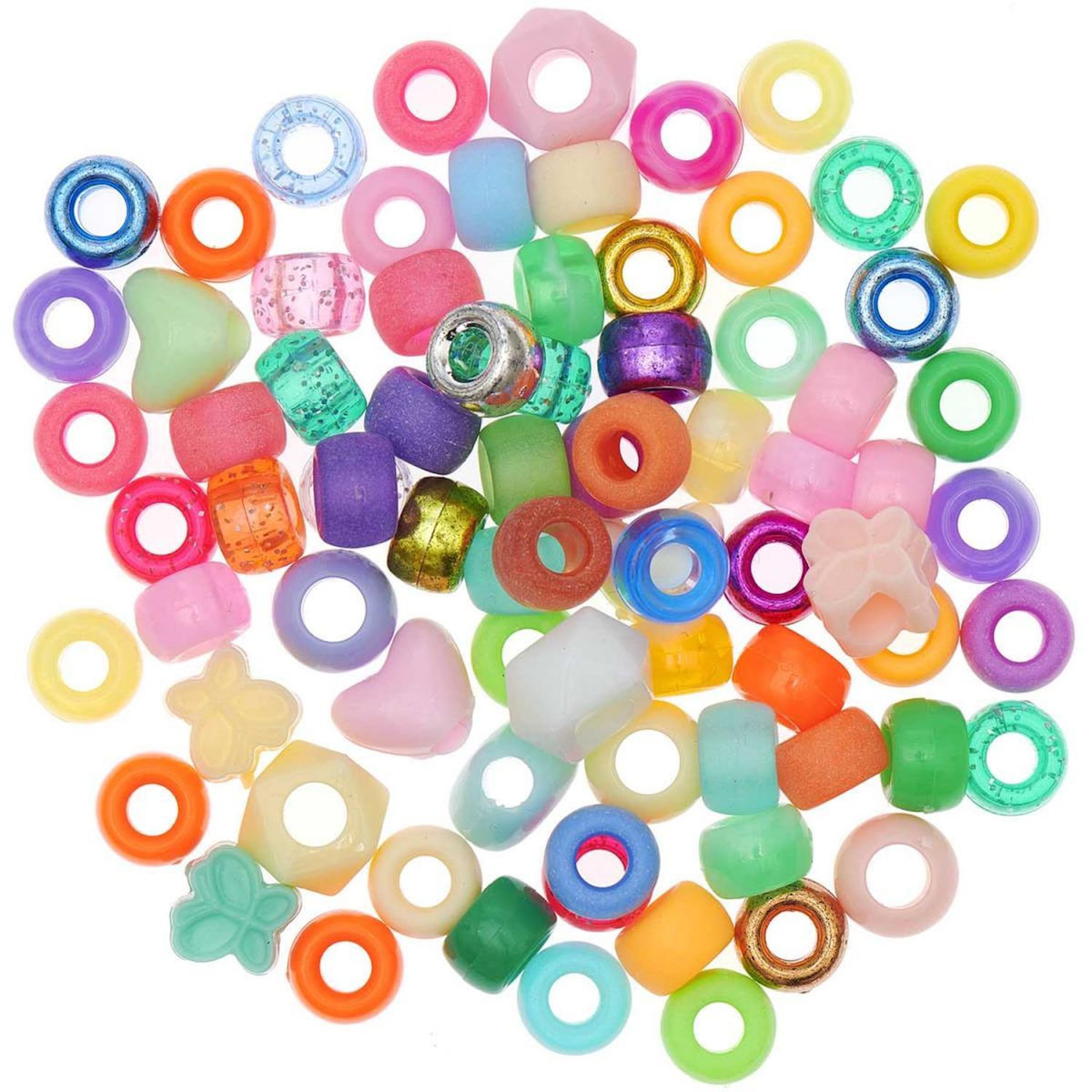 RICO DESIGN Itoshii pack de 80 perles Ponii Star mix