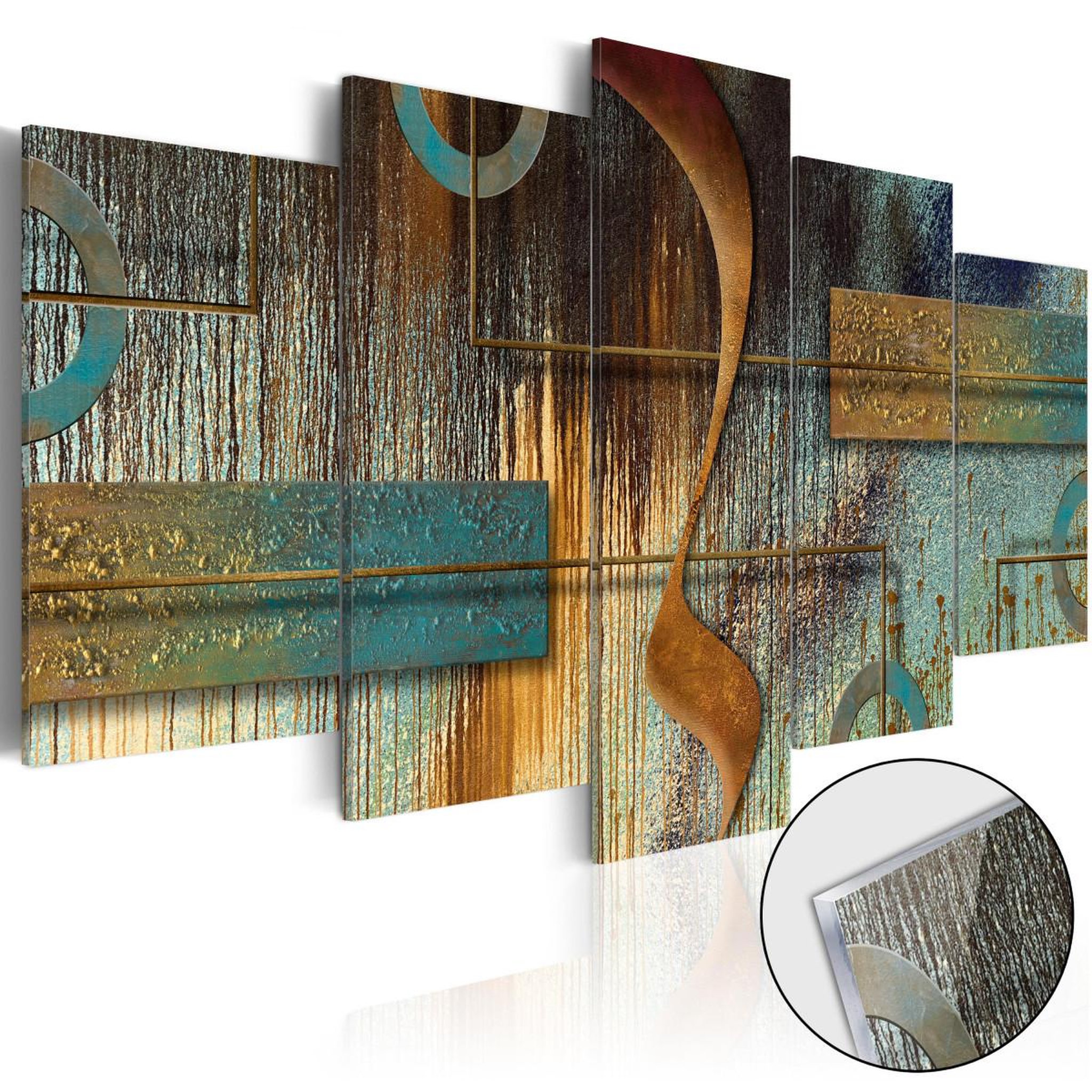 Voir la diapositive 1 : Paris Prix Tableau sur verre acrylique  exotic note