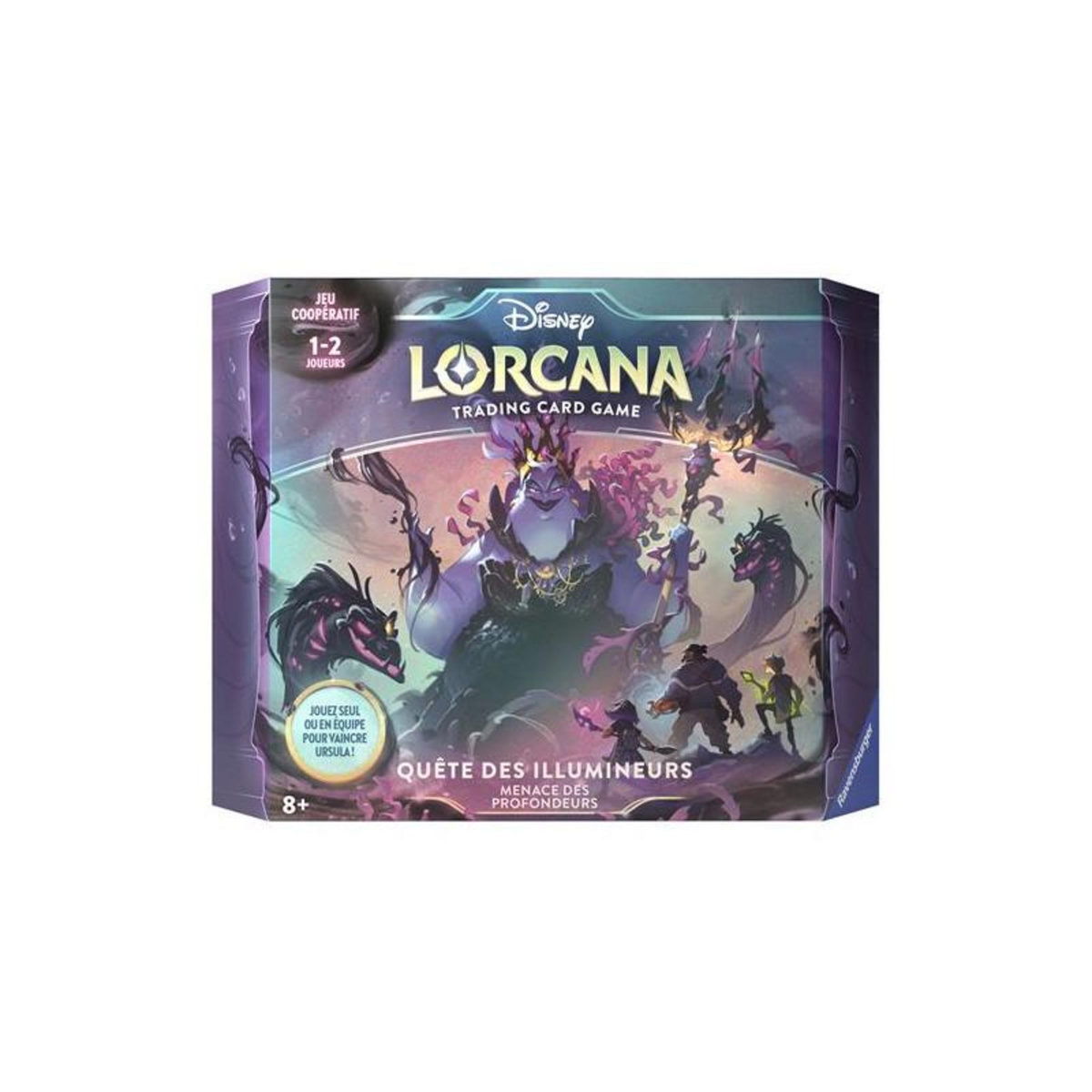 RAVENSBURGER Cartes à collectionner Ravensburger Disney Lorcana TCG Coffret Quête des Illumineurs Menace des Profondeurs