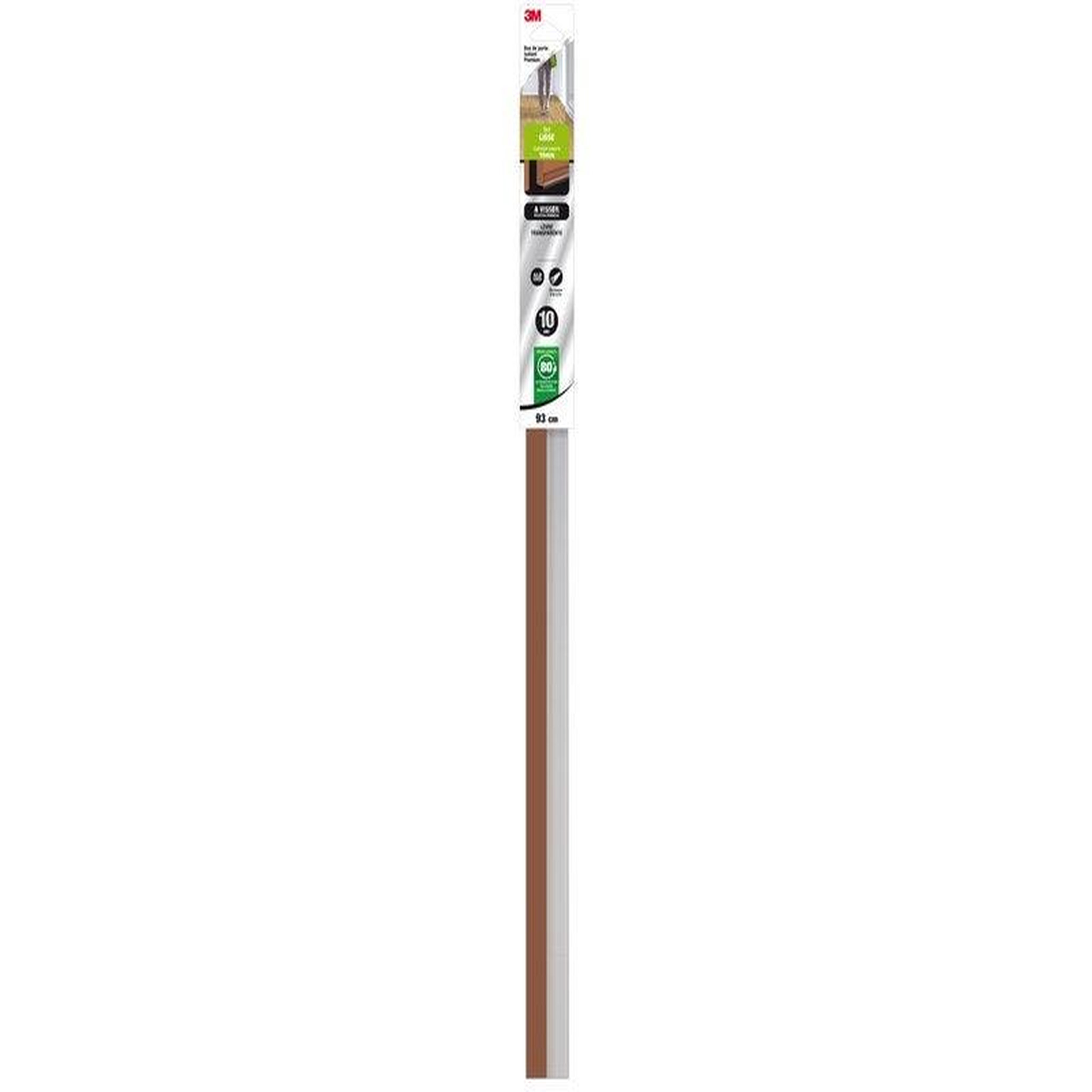 3M Bas De Porte À Visser Sol Lisse Premium, L.93 Cm Marron