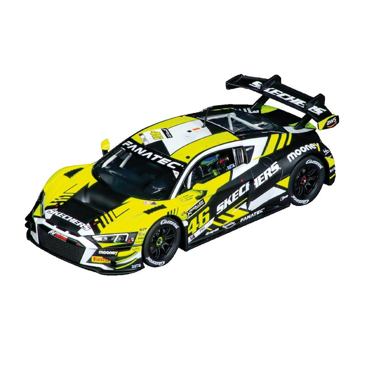 Carrera Voiture radiocommandée Carrera Audi R8 LMS GT3 evo II Valentino Rossi No.46