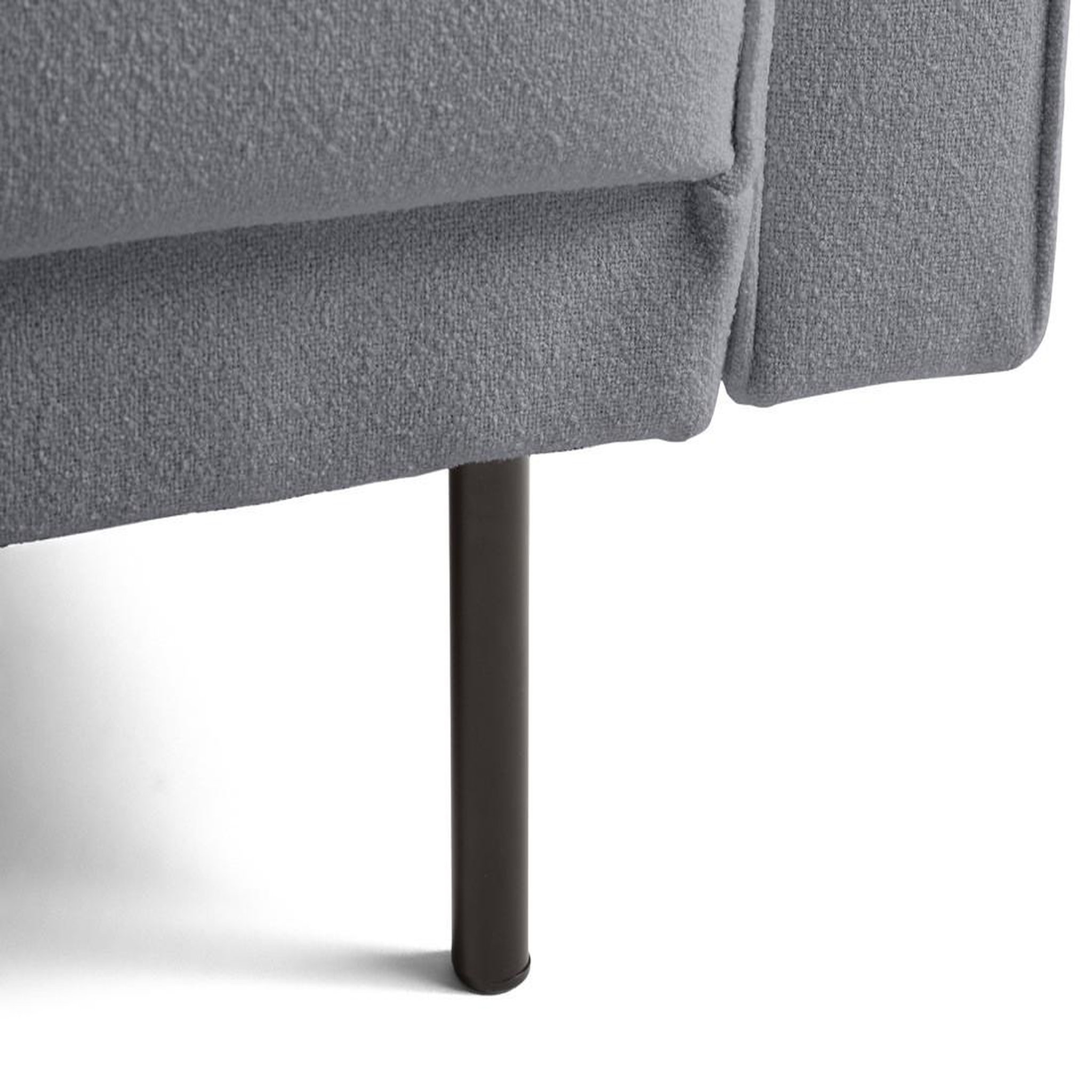 Voir la diapositive 5 : LISA DESIGN Charlie - canapé droit 2 places - en tissu