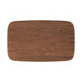 Voir la diapositive 3 : MAISON PAVANE Table rectangulaire 4 personnes en bois foncé 120 cm-Oman