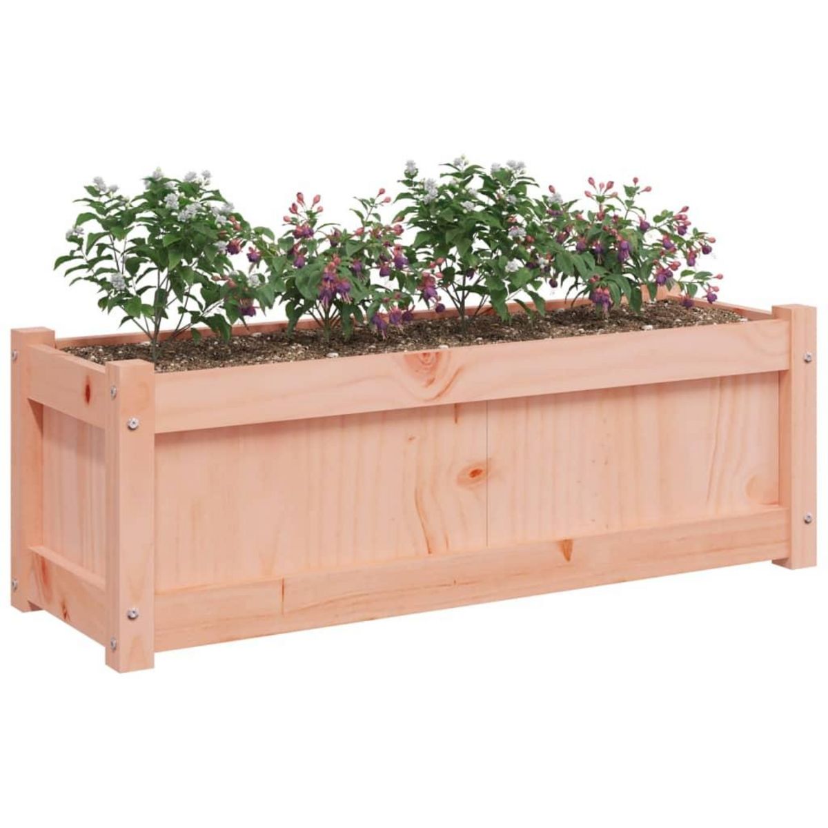 VIDAXL Jardinieres 2 pcs cm bois massif douglas