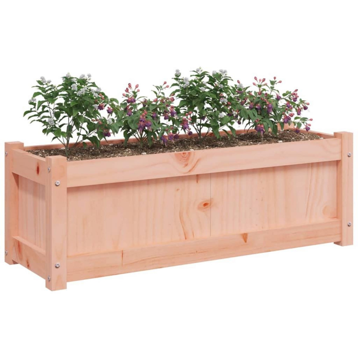 VIDAXL Jardinieres 2 pcs cm bois massif douglas