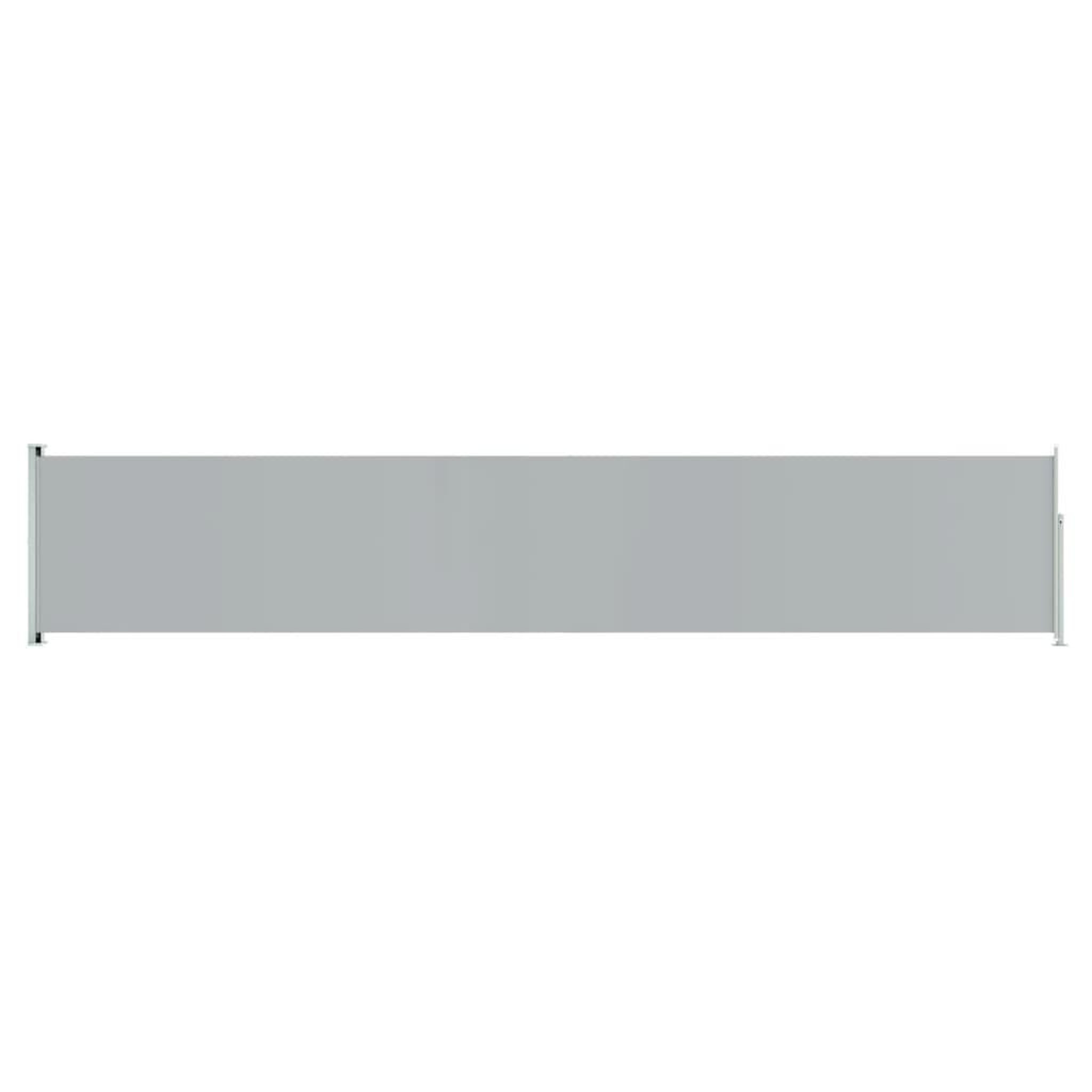 Voir la diapositive 2 : VIDAXL Auvent lateral retractable de patio 117x600 cm Gris