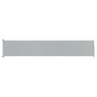 Voir la diapositive 2 : VIDAXL Auvent lateral retractable de patio 117x600 cm Gris