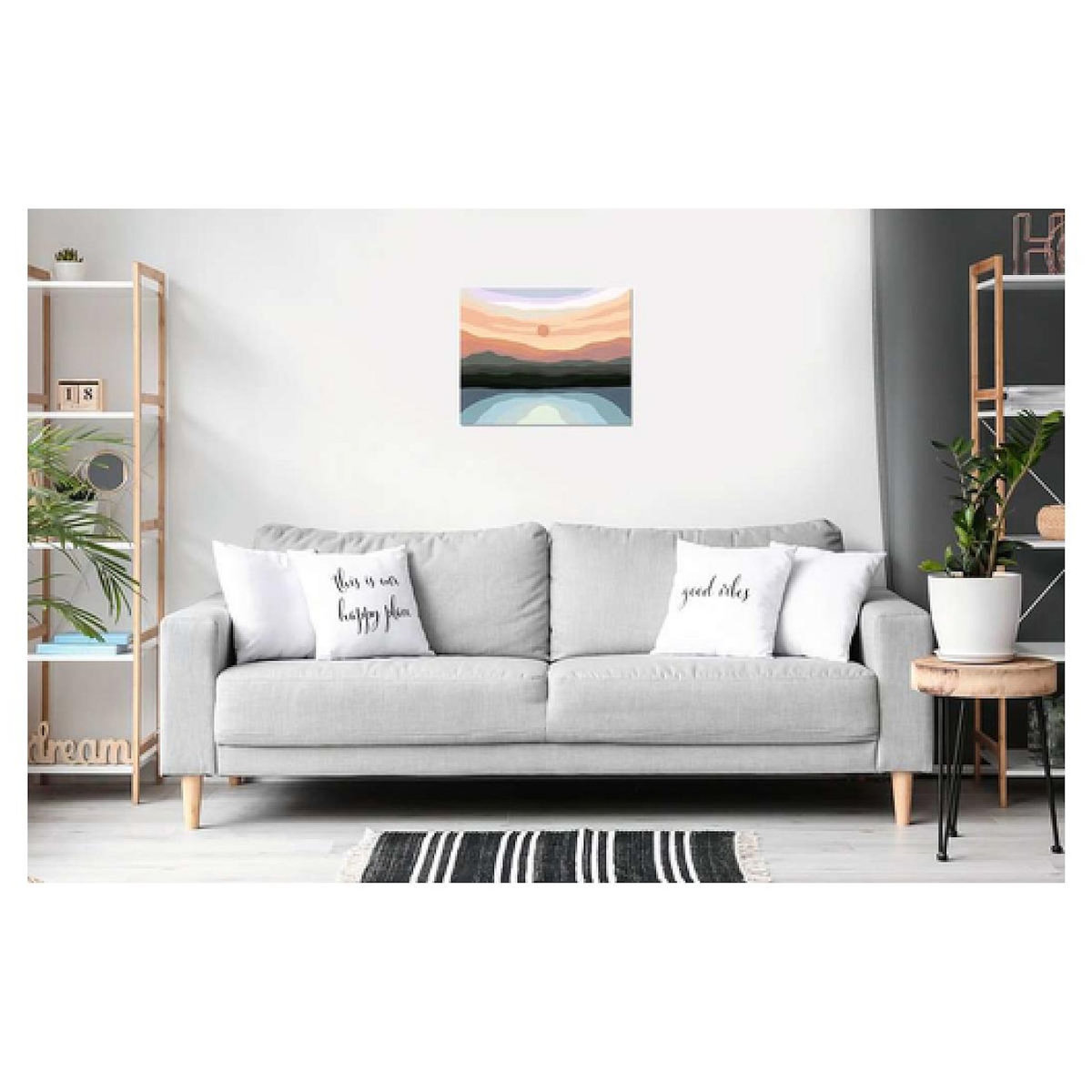 RAVENSBURGER CreArt - 24x30 cm - Minimal Landscape