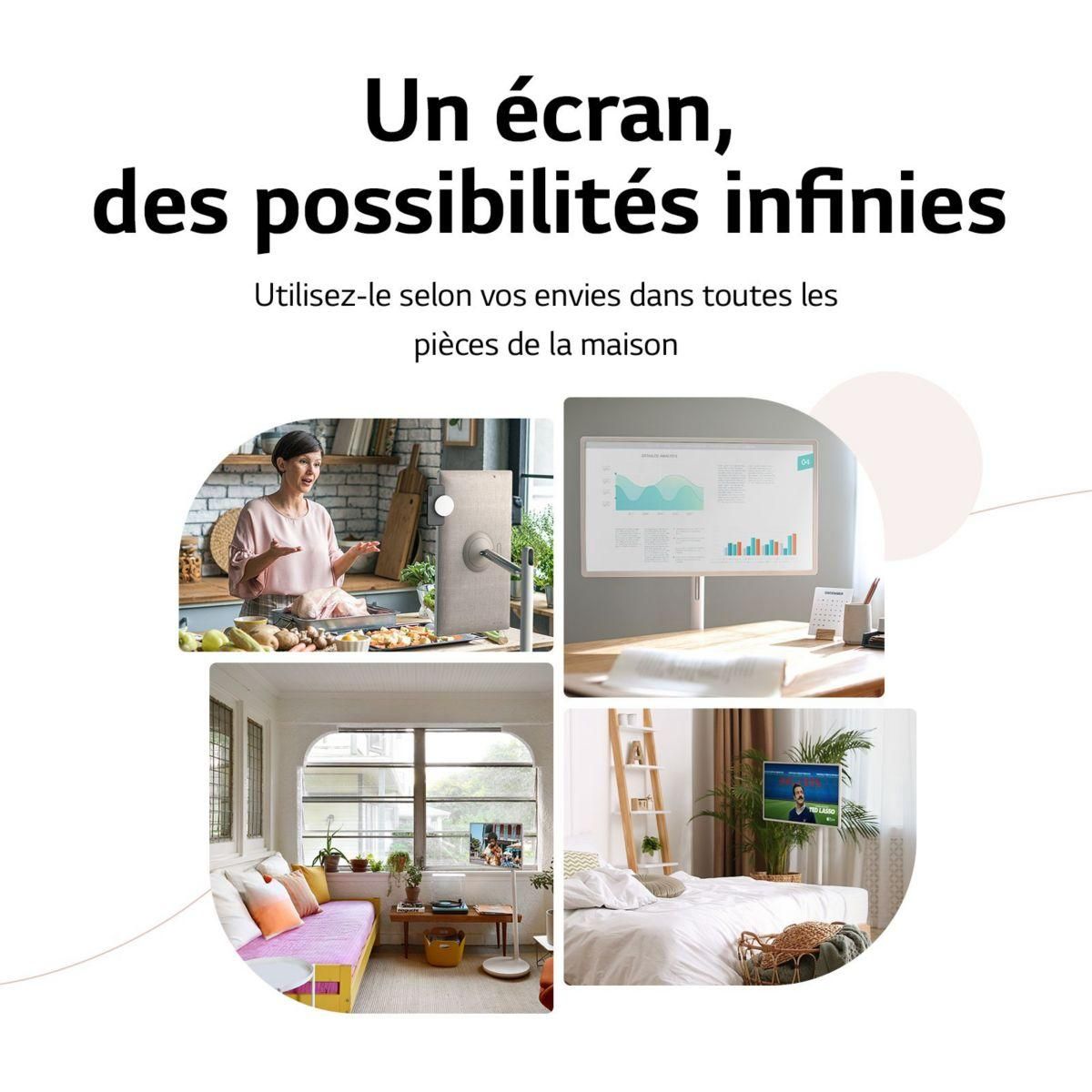 LG TV LED StanbyME - 27ART10-27 pouces (68cm)