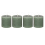 Voir la diapositive 1 : COMPTOIR DE LA BOUGIE Lot de 4 Bougies Votives  Rustic  4,5cm Vert Eucalyptus