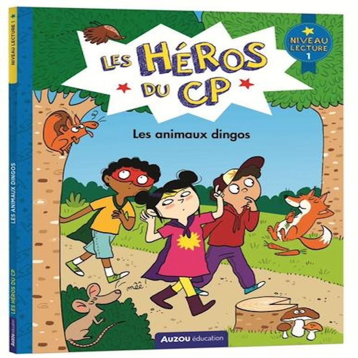 LES HEROS DU CP : LES ANIMAUX DINGOS. NIVEAU LECTURE 1, Gillio Maxime