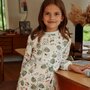 Voir la diapositive 4 : Petit Béguin Robe bébé en molleton Lily
