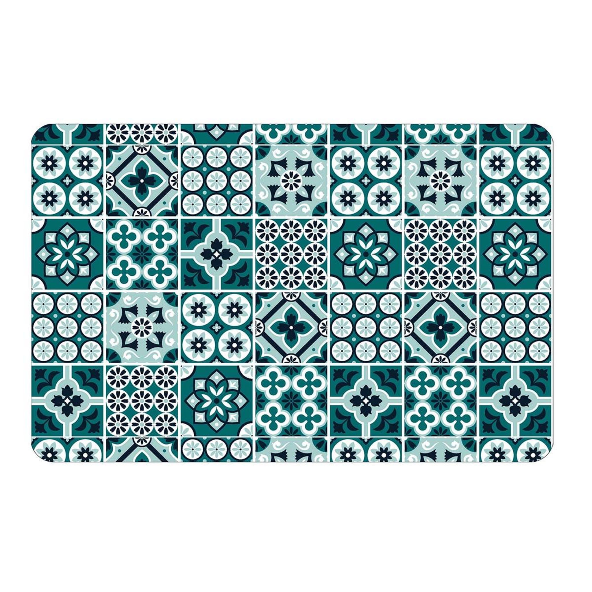 Douceur d'Intérieur Set de table imprimé  carol  30x45cm émeraude