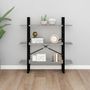 Voir la diapositive 3 : VIDAXL Bibliotheque Sonoma gris 100x30x105 cm Bois d'ingenierie
