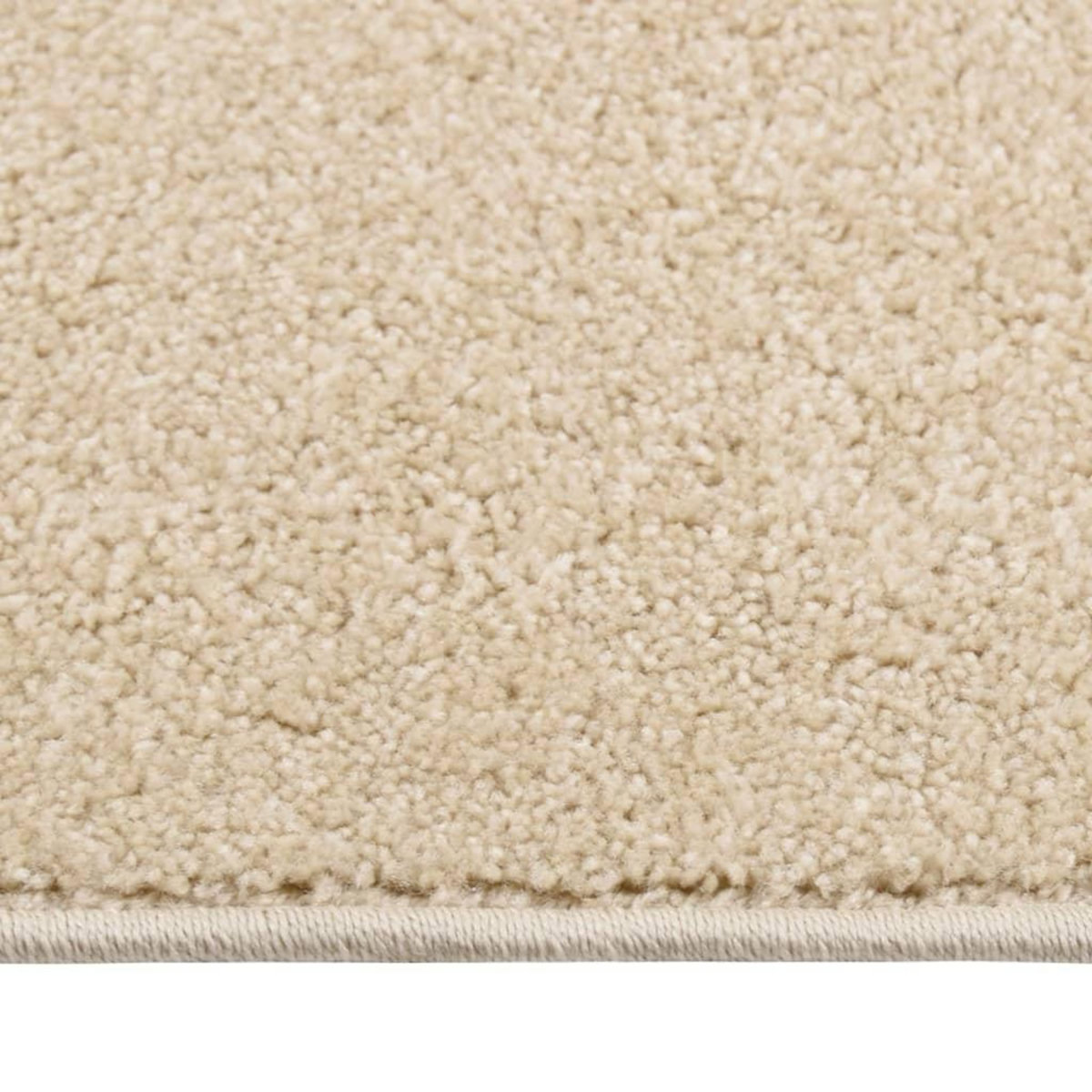VIDAXL Tapis a poils courts 120x170 cm Beige