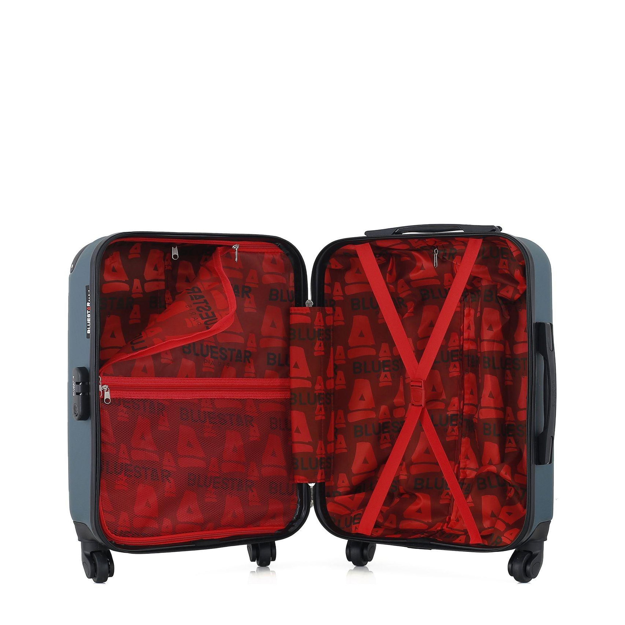Voir la diapositive 5 : BLUESTAR BLUESTAR - LOT DE 2 - Valises cabine et cabine XXS BUCAREST