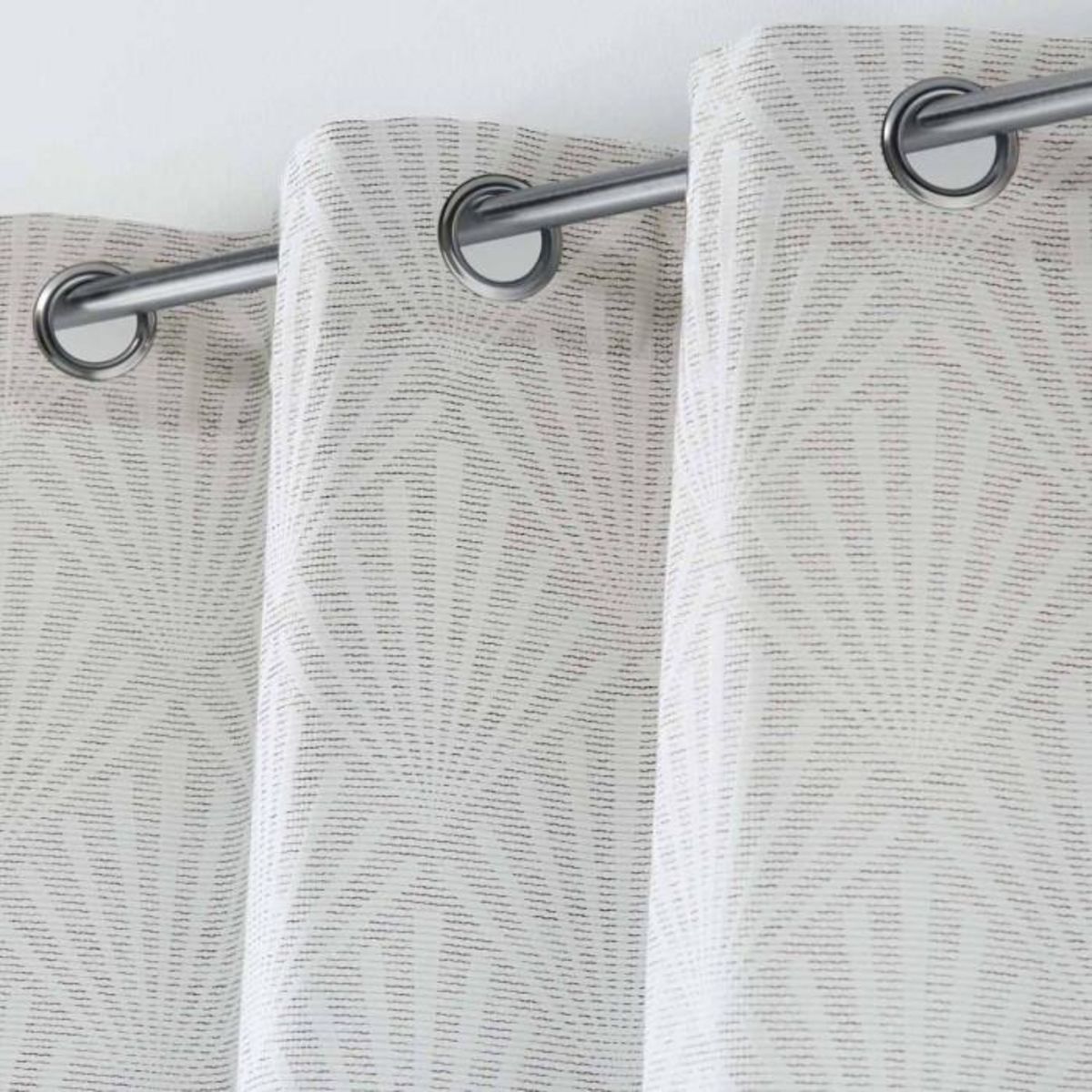 Paris Prix Rideau à Œillets  Lonae  140x260cm Blanc