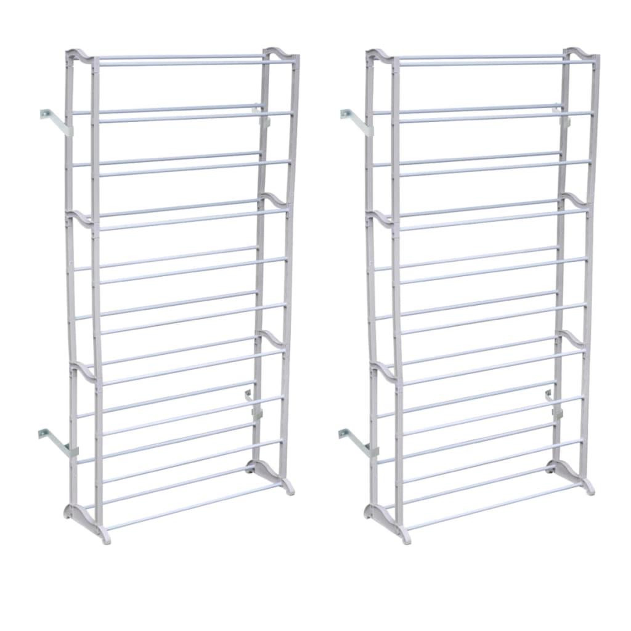 Voir la diapositive 1 : VIDAXL Etagere a chaussures 2 pcs