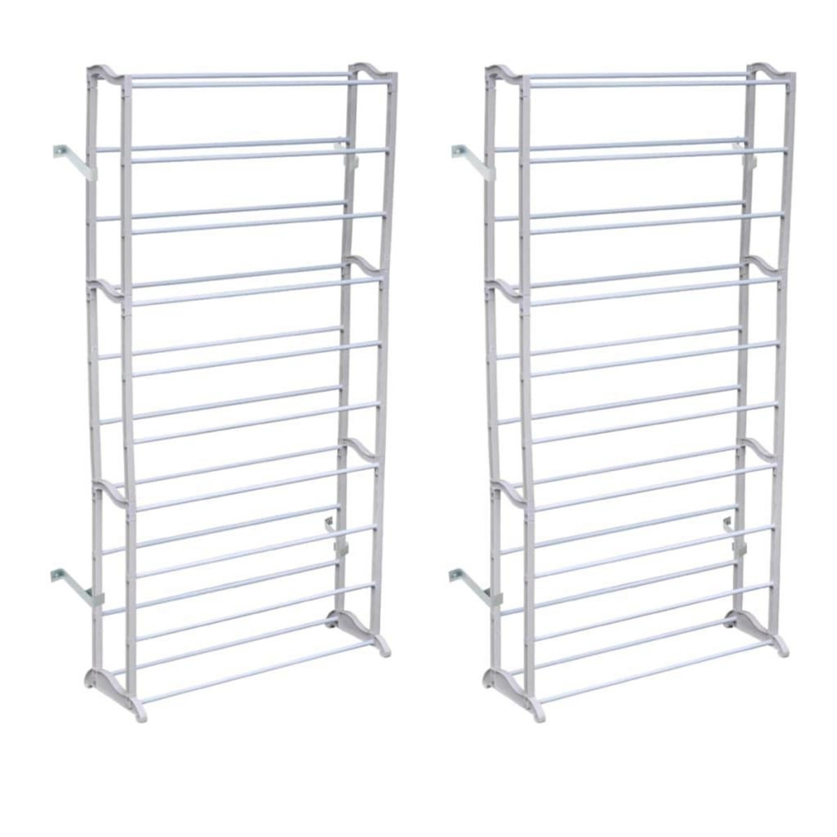 VIDAXL Etagere a chaussures 2 pcs