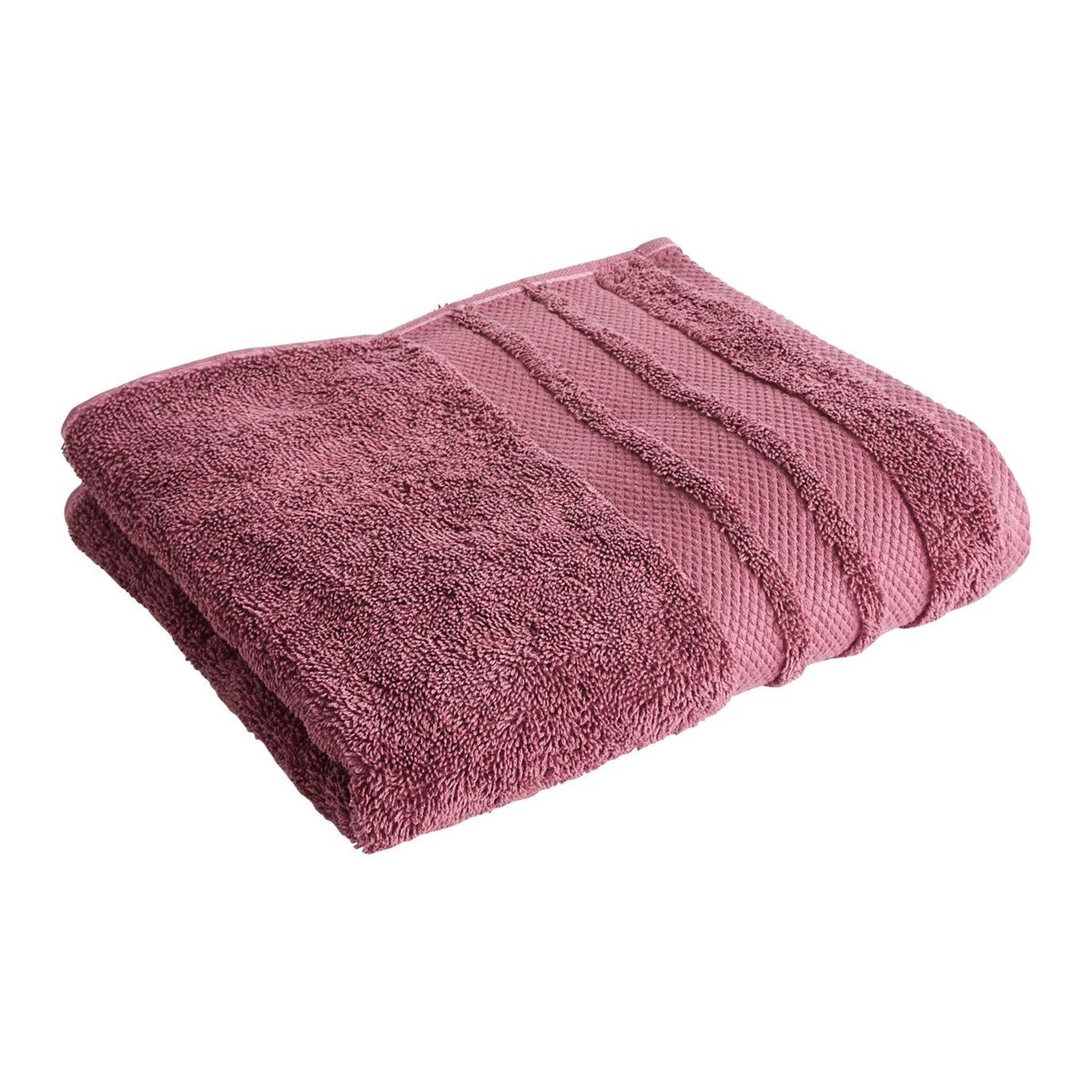 Voir la diapositive 2 : ACTUEL Drap de bain uni en coton 500gsm