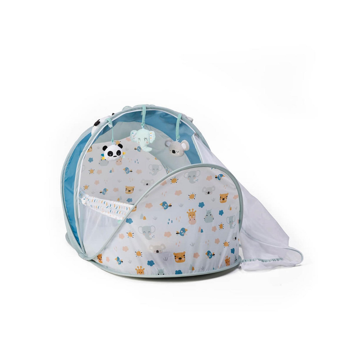 EUREKAKIDS Lit pliant bébé avec moustiquaire - De 0 à 6 ans