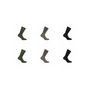 Voir la diapositive 1 : FILA Lot de 6 Paires de tennis homme en viscose de bambou FU5513