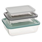 FIVE Lot de 3 Boîtes de Conservation  Petra  4,35L Multicolore