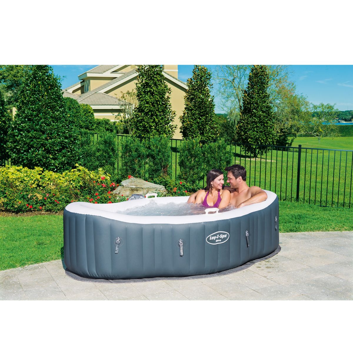 BESTWAY Spa SIENA 2 places ovale