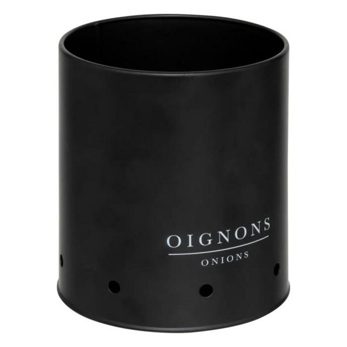 FIVE Lot de 3 Boites en Métal  Black Bambou  28cm Noir