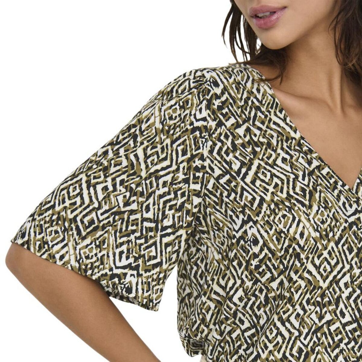 JACQUELINE DE YONG T  hirt Beige/ Femme JDY Nile Life